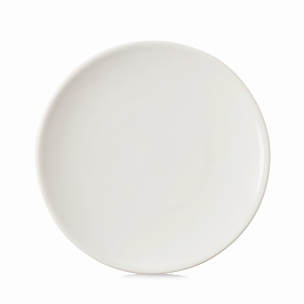 Madeleine Dessertteller D21.5cm H2.5cm alabaster weiss