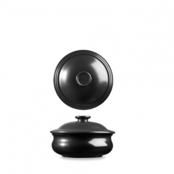Rustics Black Sparkle Schmortopf mit Deckel 14cm 43cl