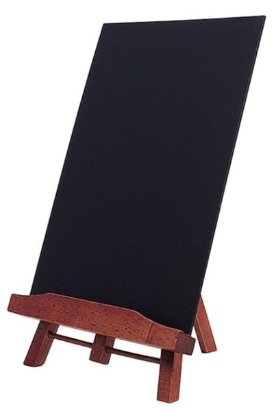 Tischstaffelei, Fläche: 31.5x21cm, H: 36cm