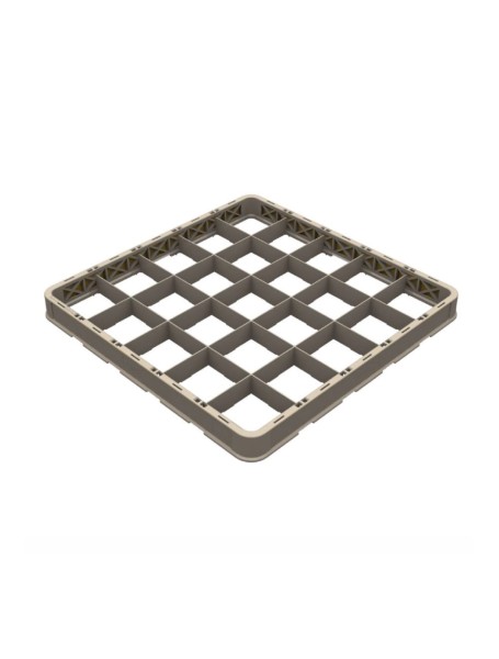 Aufsatz geschlossen 25 Fächer Glas max D8.9cm