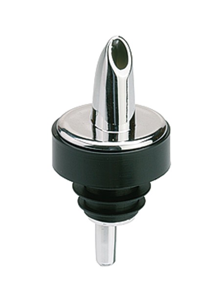 6 Giesser, chrom, Länge ca. 8cm