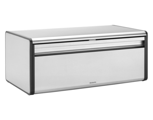 Brotkasten matt steel 46.5x25