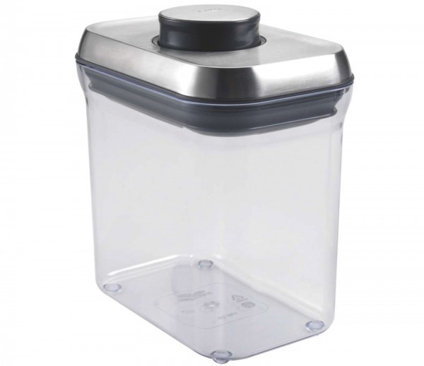 Steel Pop Container, rechteckig, 15.7x10.7x10.7 cm, 1.4 l