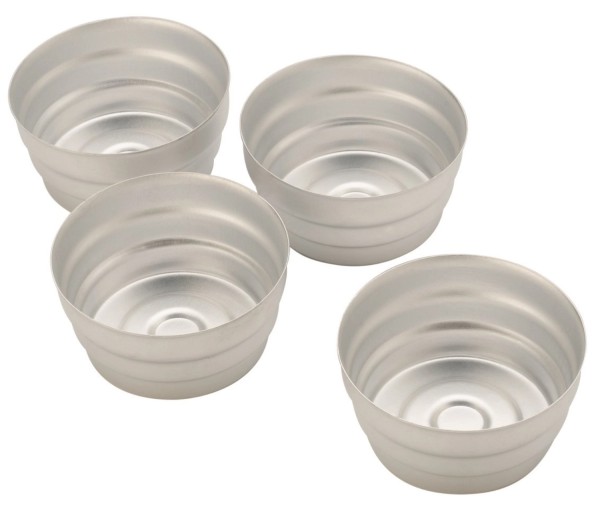 4er Set Patisserieförmchen D8x5cm