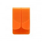 Teebeutelklemme orange 7.5x4.5 cm