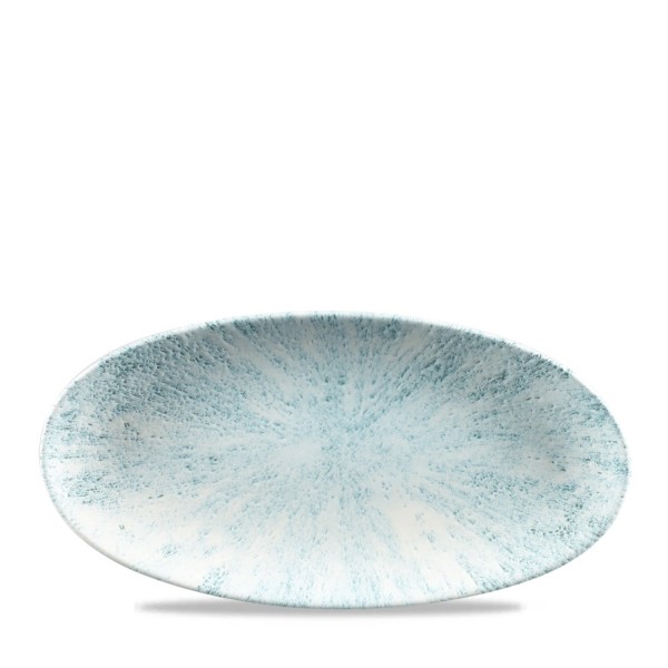 S.P. Stone Aquamarine Platte oval 29.9x15cm