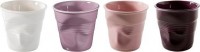 Espresso Knitterbecher 8 cl, 4er Set Geschenkverpackung