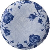 Unlimited Blue Boho Teller flach rund coupe 32cm