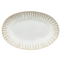 Mallorca Teller oval 40.5x27.5cm H3.9cm sand beige