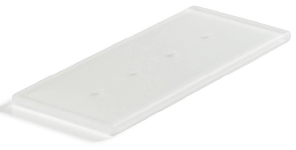 Sweety Tablett mit 4 Löchern 24.5x10x1cm Nacryl weiss