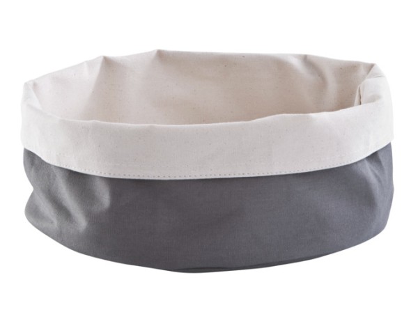 Brotkorb anthrazit creme ø25cm