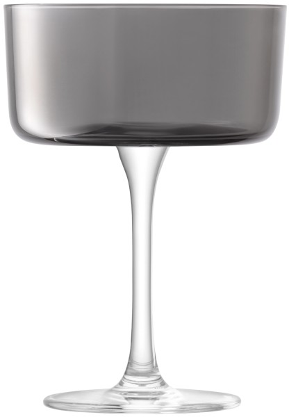 2er Set Lunar Cocktailglas 230ml grau