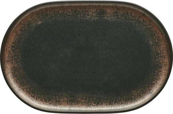 Shiro Komodo 3 Colors Platte coupe oval 30x19cm