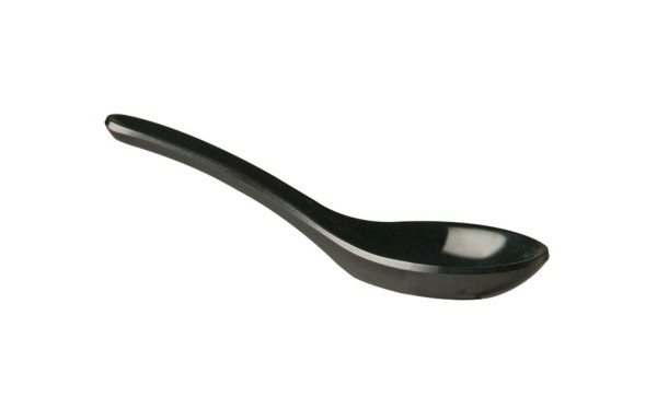 Fingerfood Löffel Hong Kong 13.5x4.5cm, schwarz