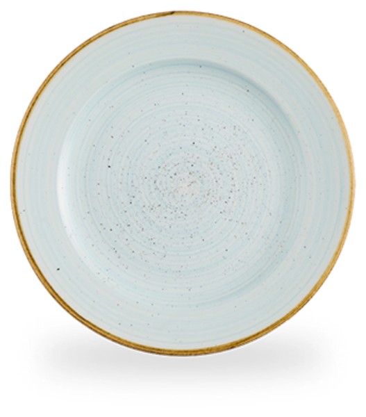 Stonecast Duck Egg blue Profile Teller flach D26cm