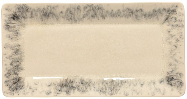 Madeira Platte rechteckig 33.5x17.5cm 2.7cm cream