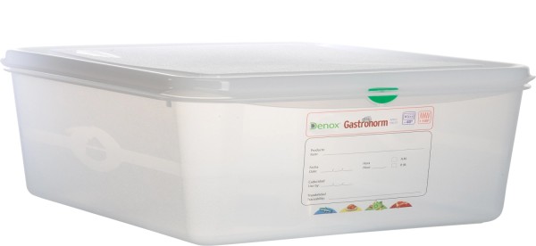 Frischhaltebox GN2/3 100mm 9lt mit Deckel und Clips