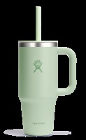 Reisebecher mit Trinkhalm 710ml aloe