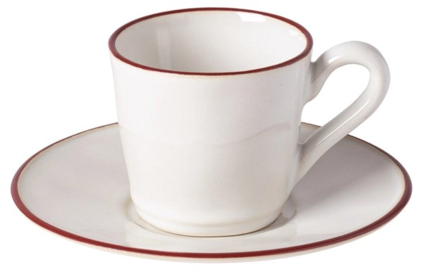 Beja Teetasse mit Untertasse 11.7x8.6 H7.1cm D16.7cm