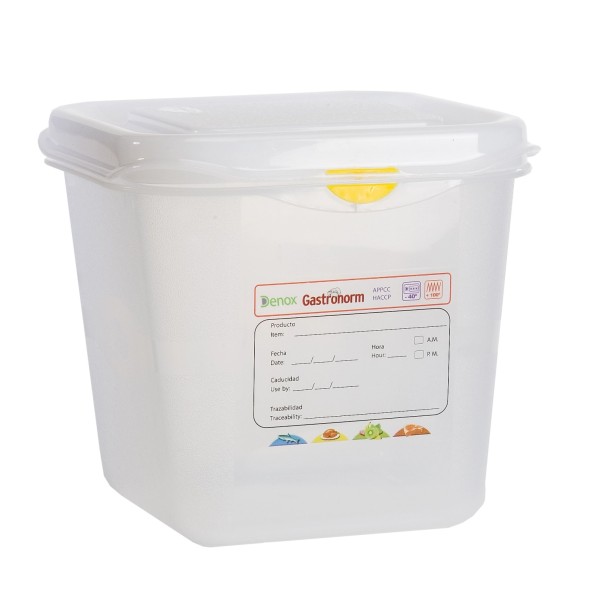 Frischhaltebox GN1/6 150mm 2.6lt mit Deckel und Clips