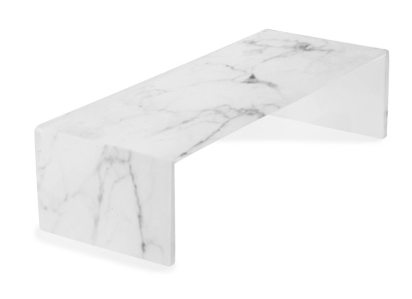 Sweety Tablar für Buffet hoch marmorweiss Nacryl