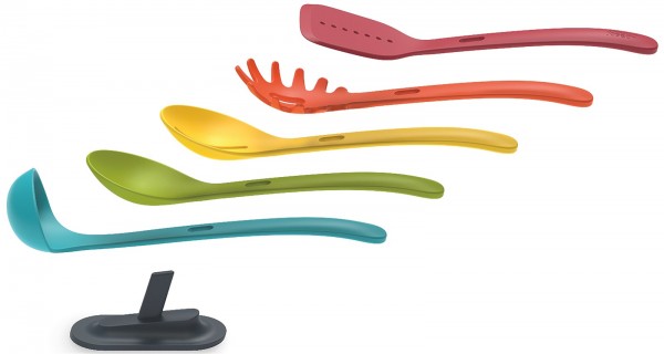 Nest multicolor Kochutensilien 5-tlg., 9.2x7.7x33 cm