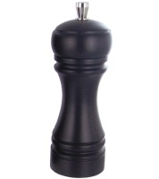 Java Salzmühle schwarz glänzend 14cm