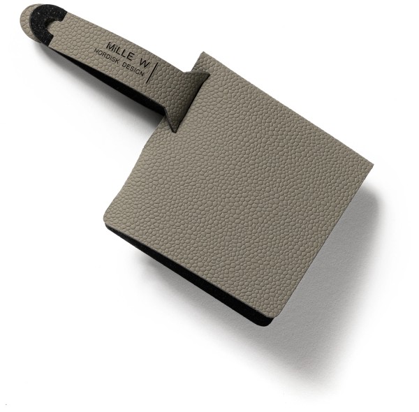 Topflappen grau