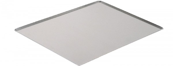 Backblech Alu 40x30cm H: 1cm mit schräger Kante