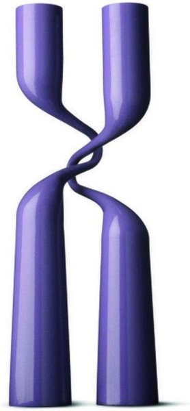 Menü Tango Kerzenhalter Lila - 32 cm