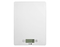 Küchenwaage Glas weiss 5kg