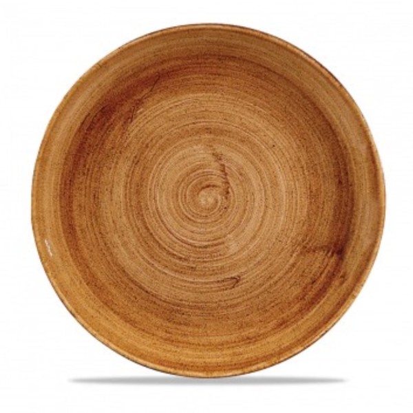 Stonecast Patina Vintage Copper Coupe Teller flach 28.8cm