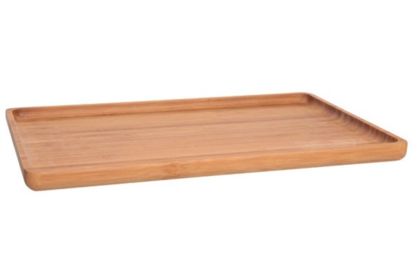 Senegal Tablar rechteckig, Bambus, 29x18.5x1.6cm
