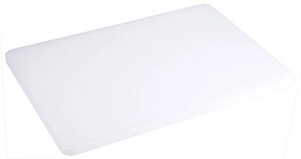Schneidebrett o. Füsse weiss, 1/2, 32.5x26.5x2cm