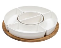 Schalenset auf Drehteller Alto