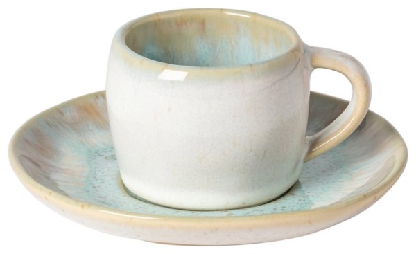 Eivissa Espressotasse & Untertasse 7cl sea blue