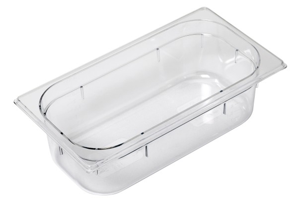 GN Behälter 1/3 Polycarbonat H10cm transparent