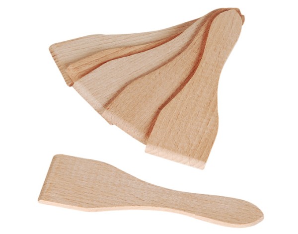 Raclette Spachtel Holz 6Stück