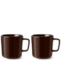 2er Set Collective Kaffeetasse 370ml mocha