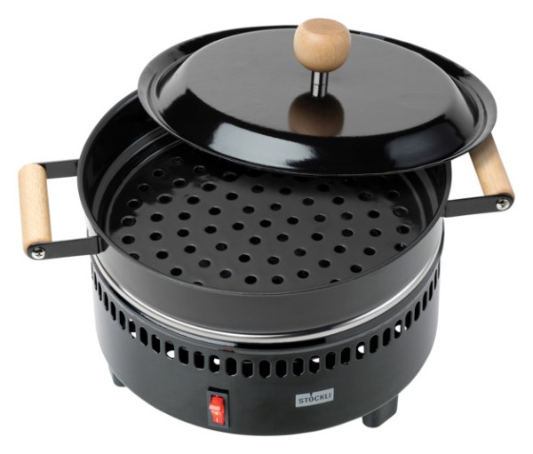 Marroniofen Holzgriffe ø24cm