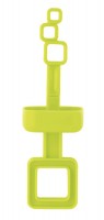 Quadrat Eisform, 85ml, grün, 6er Set
