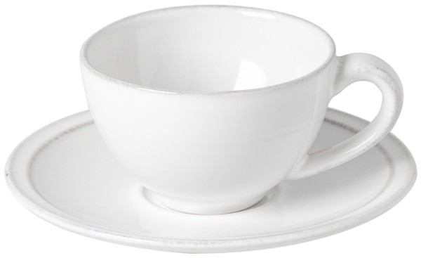 Friso Kaffeetasse mit Untertasse 90ml 9.7x7.7cm weiss