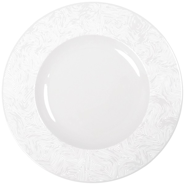 Pura Teller flach D29cm weiss