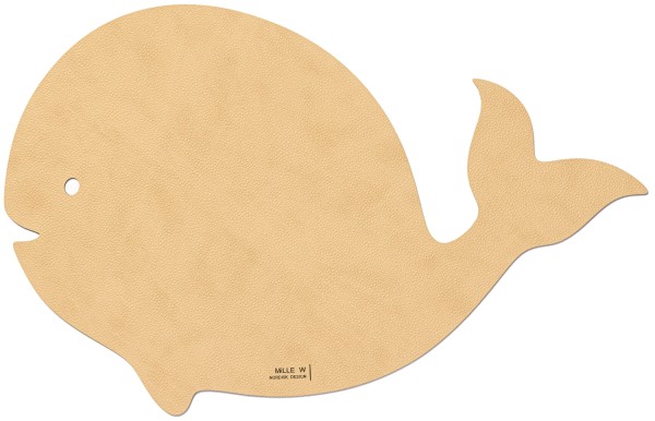 Tischset Kids wal beige