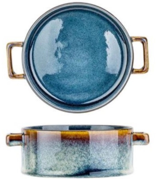 Quintana blue Suppentopf, D 13x5.5cm - 45cl