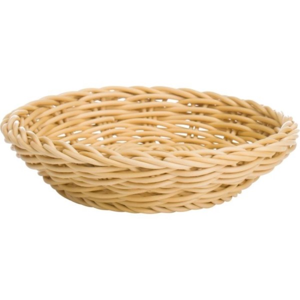 Schale rund, h-beige, 15,5x3,5cm