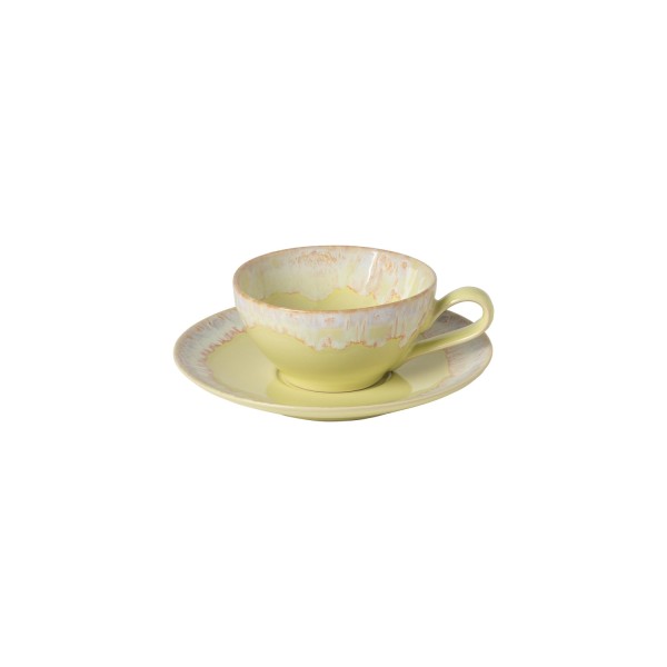 Taormina Teetasse mit Untertasse 200ml 14x10.9cm H5.6cm