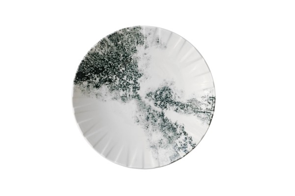 Alchemy Abstract Smoke Black Coupe Teller tief 27.1cm