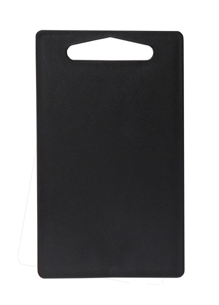 Schneidebrett Sofia 25x15x0.9cm mit Griffloch schwarz