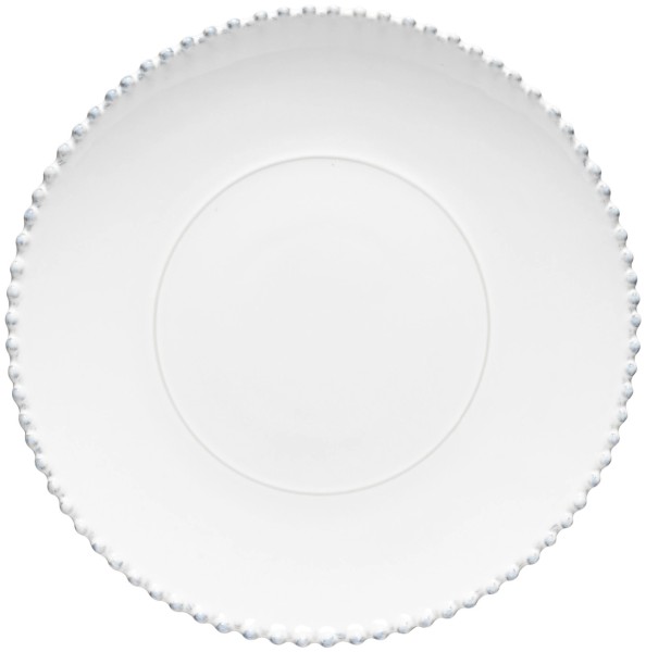 Pearl Platzteller D34.3cm H3.3cm weiss